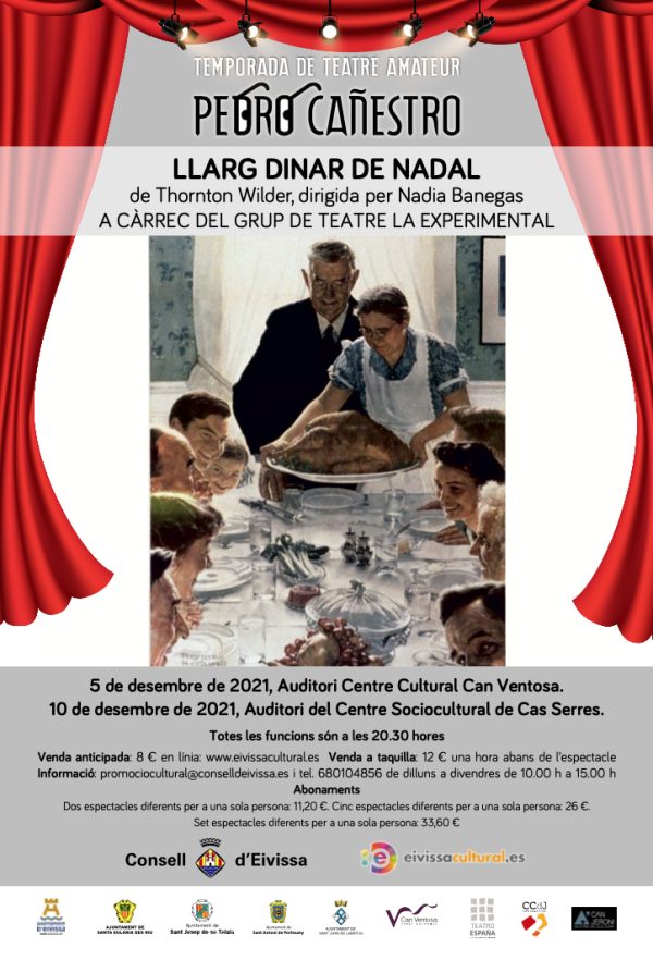 Festival de Teatre Amateur 'Pedro Cañestro': Llarg dinar de Nadal